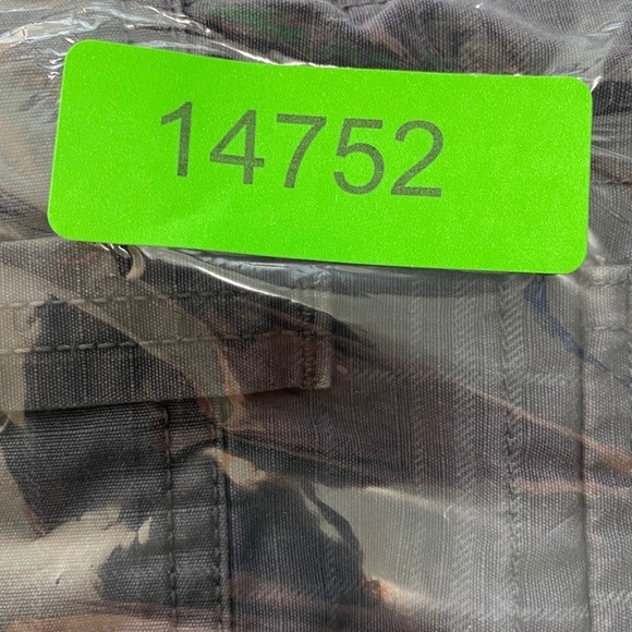 Koppen Men's Bluish-gray Check Chino Cargo Shorts Size 38 - Picture 12 of 12